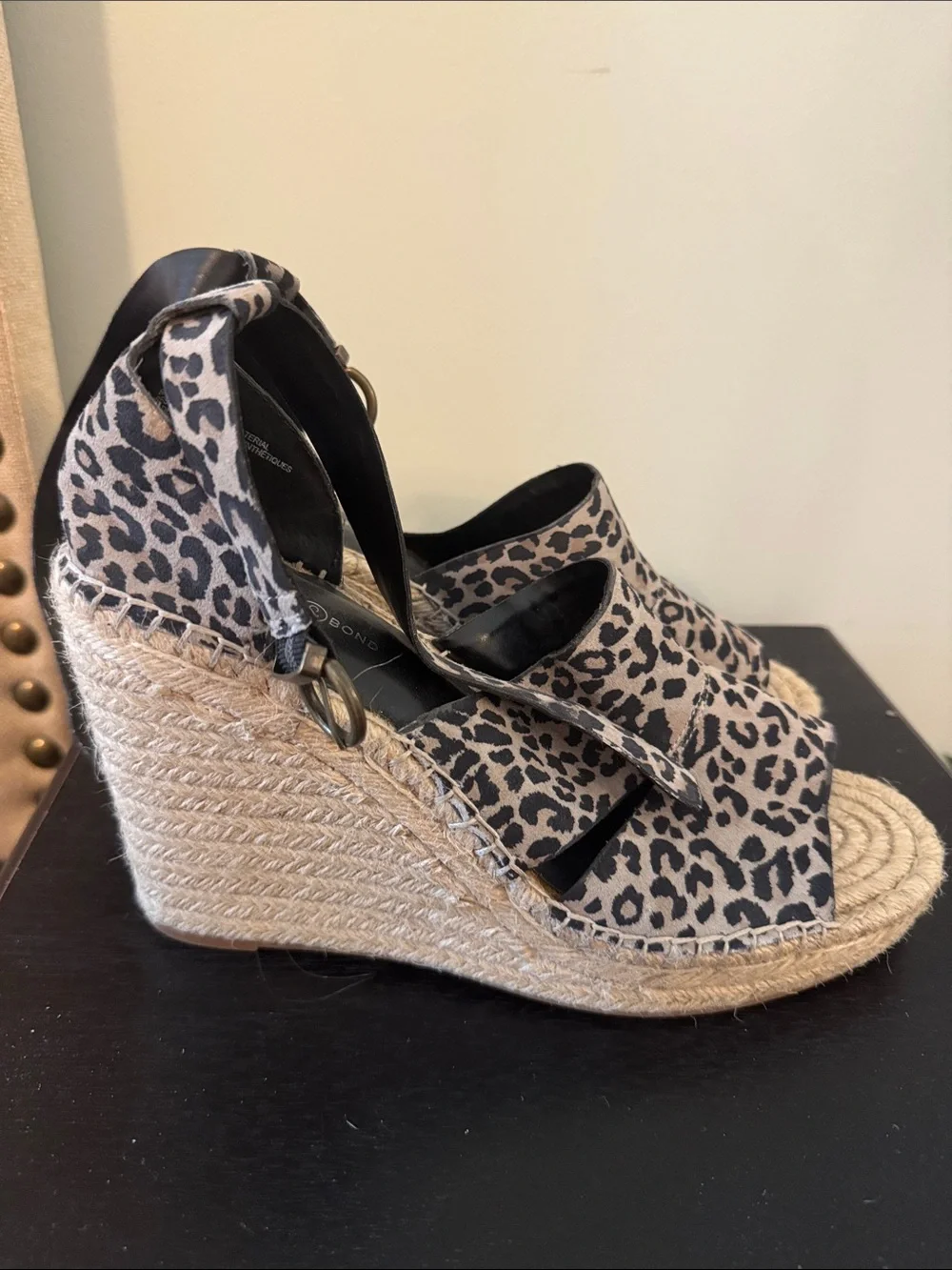 Treasure & Bond Leopard Print Wedges